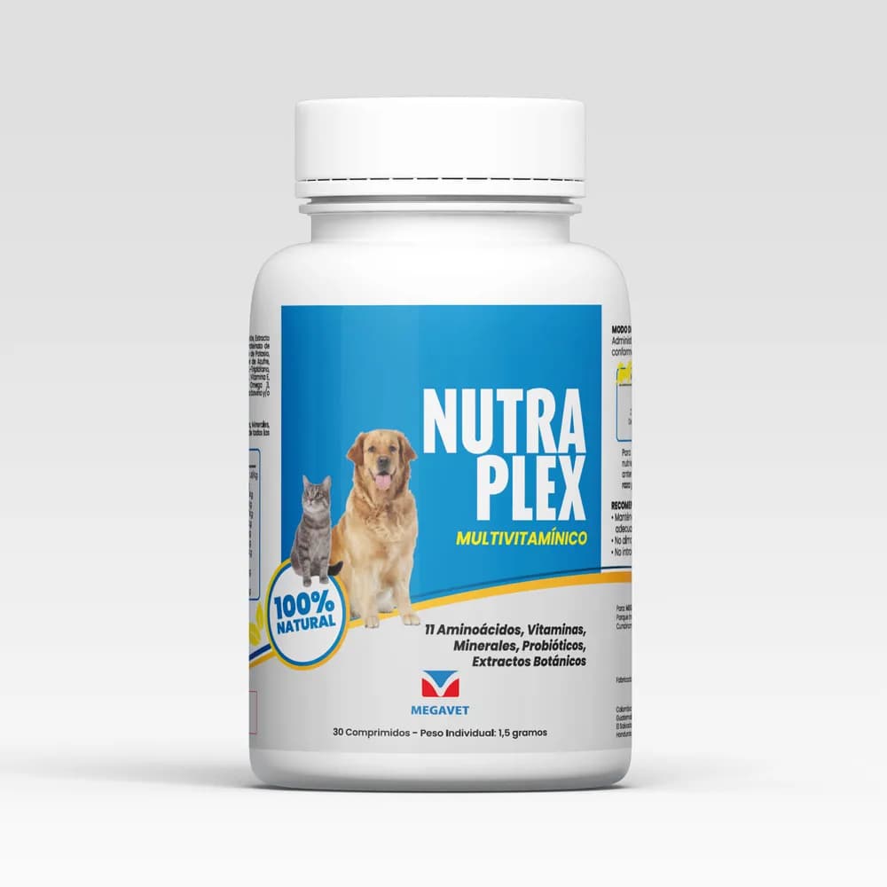 NUTRA PLEX Multivitaminico en Polvo Tarro x 225 gr (Megavet)