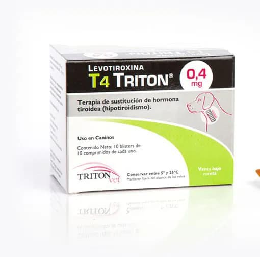 Levotiroxina T4 Triton 0,4 mg Caja x 100 Tb