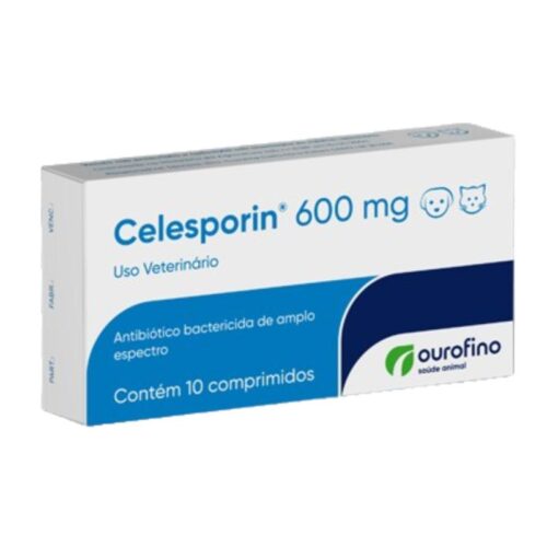 Celesporin 600 mg Caja x 10 Tabletas