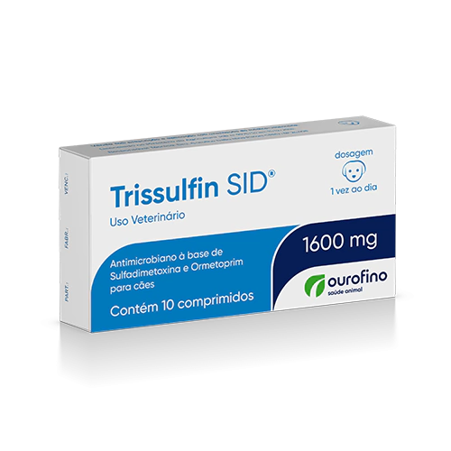 Trissulfin Sid de 1.600 mg Caja x 10 Tabletas