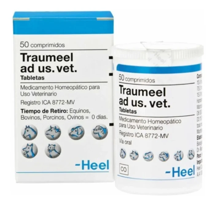 Traumeel S Vet. Frasco x 50 Tabletas