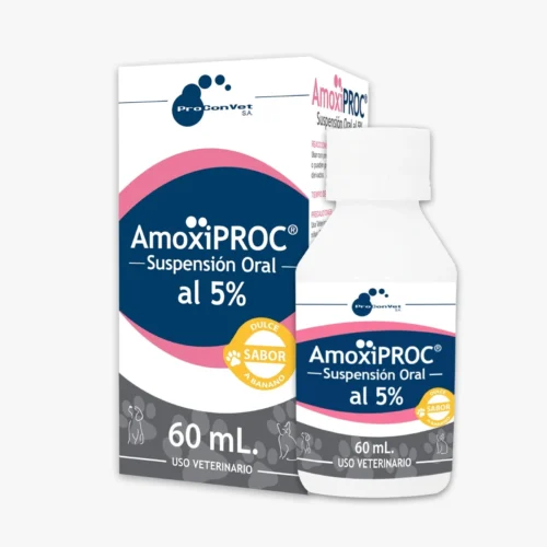 AmoxiProc Suspensión oral al 5% Frasco x 60 ml