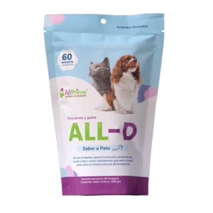 All-D Suplemento Bolsa x 60 tabletas masticables