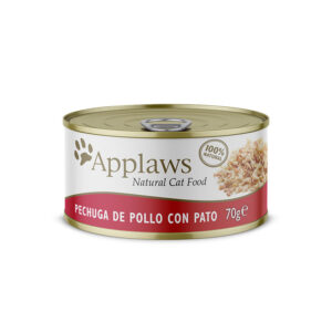 Applaws Pechuga de Pollo con Pato para Gatos lata x 70 gr.