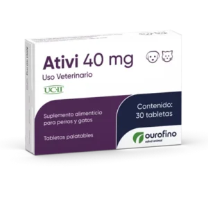 Ativi Caja x 30 Tabletas de 40 gr (Perros y Gatos)