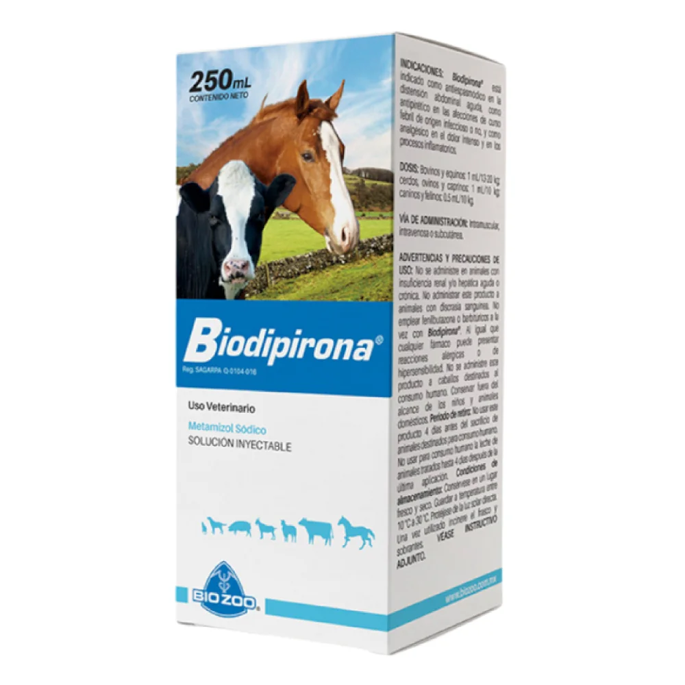 Biodipirona inyectable Frasco x 100 Ml