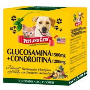 Glucosamina 1500 mg + Condroitina 1200 mg Caja x 15 sobres