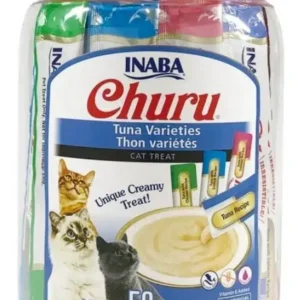 CHURU CHICKEN Seafood Variety Bombonera de 50 Tubos x 14gr