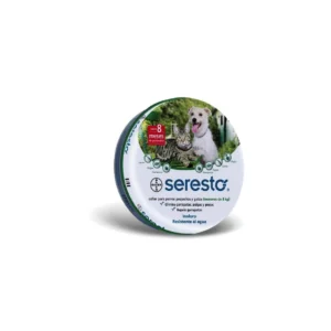 Collar Seresto Antipulgas y Anti Garrapatas (Perros y Gatos) hasta 8Kg