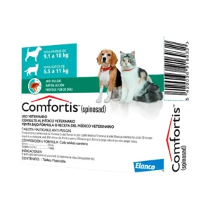 COMFORTIS (Spinosad 560mg) Tableta masticable anti-pulgas (Verde)