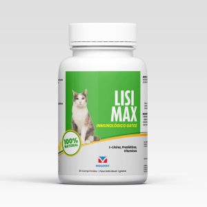 LISI MAX - Gatos Frasco x 30 Comprimidos (Megavet)