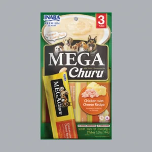 DOG MEGA CHURU Chicken With Cheese Bolsa de 3 tubos x 48 gr