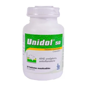 Unidol 50 mg Frasco x 60 Tb Masticables