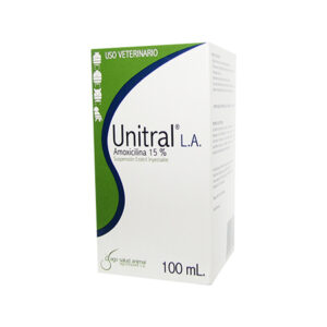 Unitral (Amoxicilina L.A.) Frasco x 100ml iny