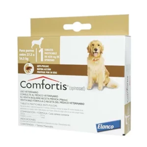 COMFORTIS (Spinosad x 1620mg) Tableta masticable anti-pulgas (Cafe)