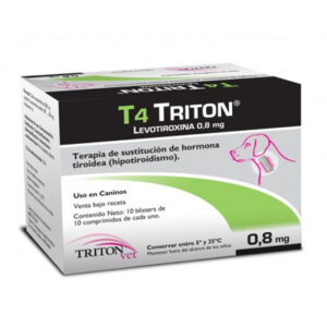 Levotiroxina T4 Triton 0,8 mg Caja x 100 Tb