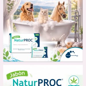 Jabon NaturProc x 100 gr con  (CBD)